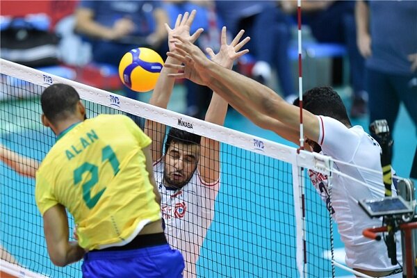 شکست سنگین والیبالیست های ایرانی مقابل برزیل