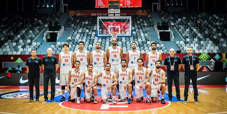 پیروزی ایران در گام نخست بسکتبال کاپ آسیا
