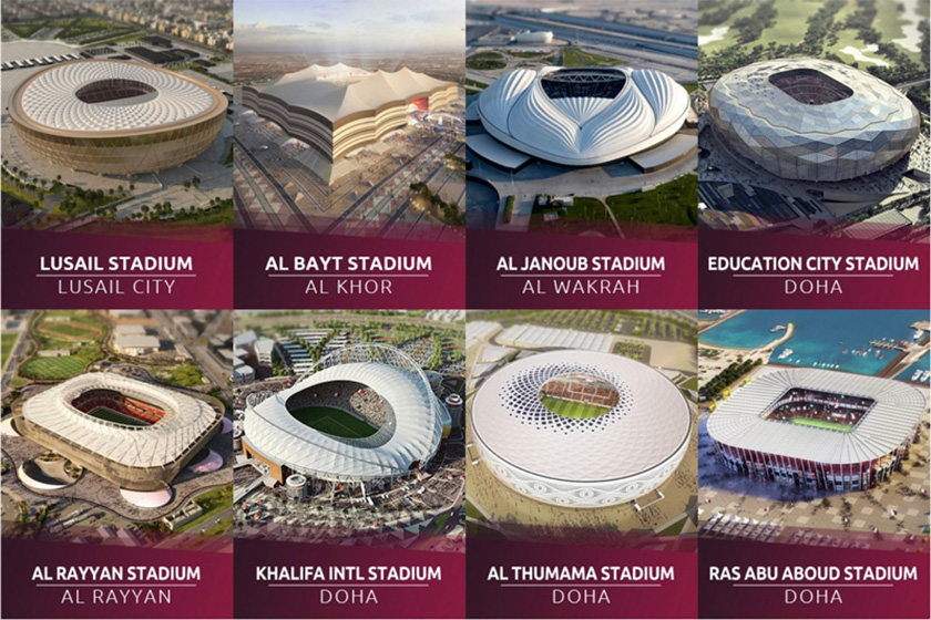  ورزشگاه های قطر