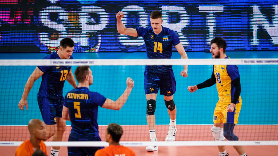 حذف هلند به دست اوکراینی ها در مسابقات والیبال قهرمانی جهان