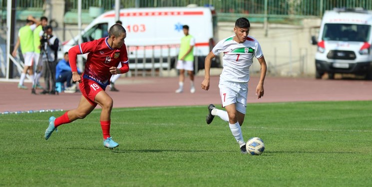 برد پر گل ایران در مقدماتی نوجوانان فوتبال آسیا