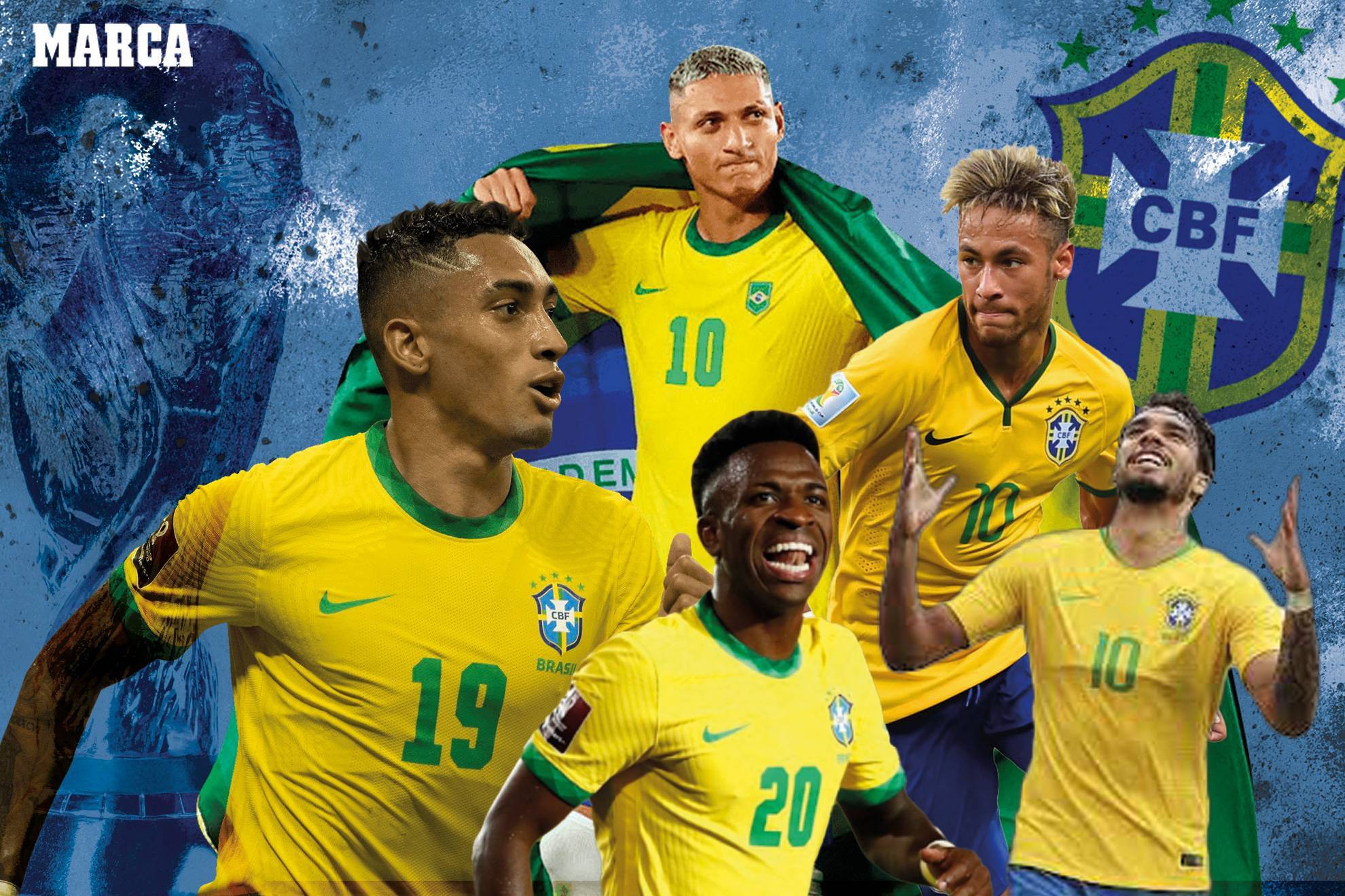 لیست تیم ملی برزیل برای جام جهانی 2022