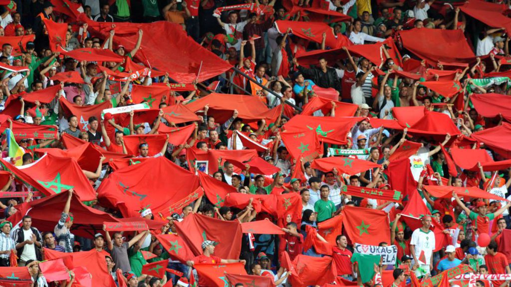 هواداران تیم ملی مراکش