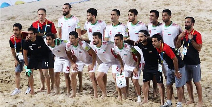 ترکیب تیم ملی فوتبال ساحلی ایران در بازی فینال با برزیل