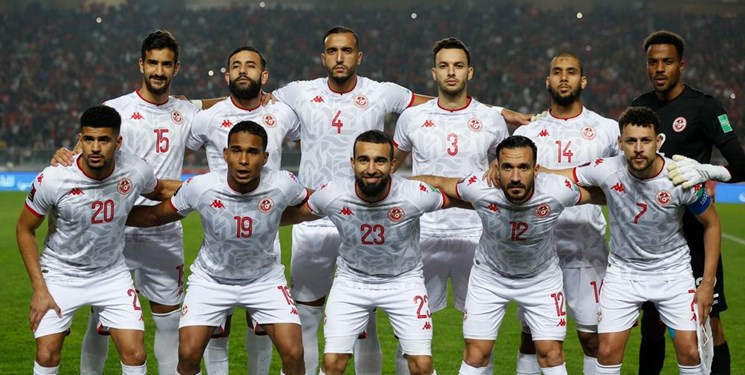 ترکیب تیم ملی فوتبال تونس درمقابل تیم ملی فرانسه + عکس