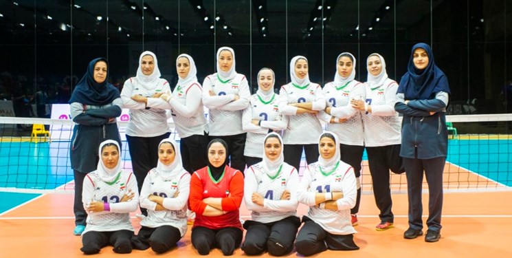تیم ملی والیبال نشسته بانوان ایران در جایگاه نهم جهان