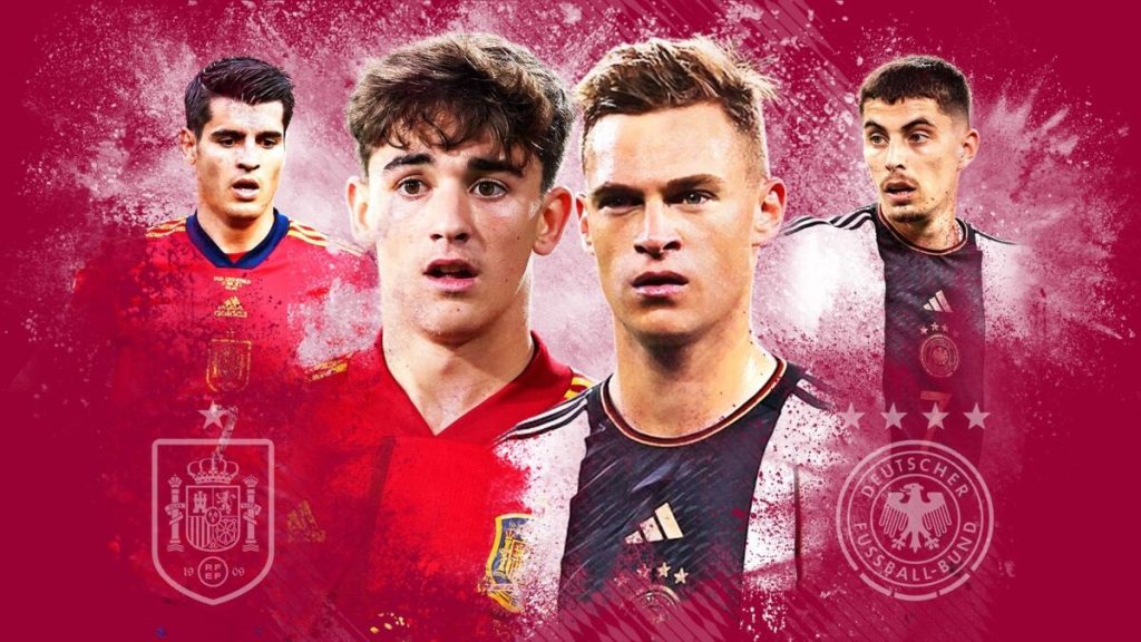 بازی اسپانیا آلمان در جام جهانی 2022