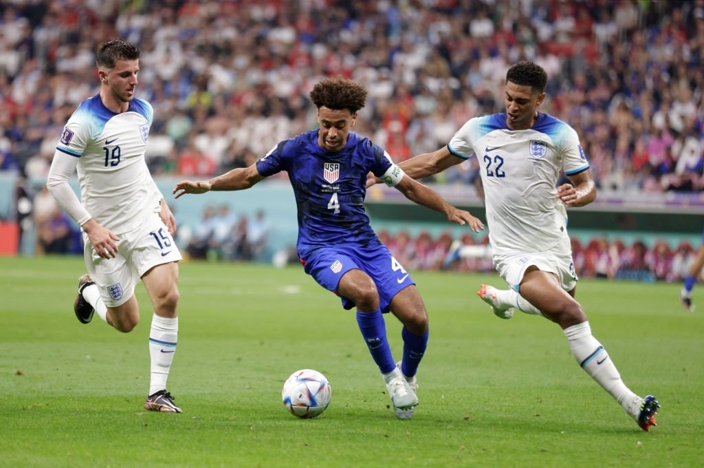بازی انگلیس آمریکا در جام جهانی 2022