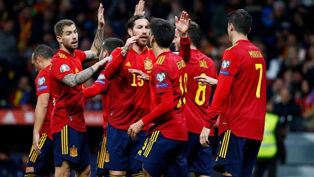 ترکیب تیم ملی فوتبال اسپانیا در مقابل تیم ملی فوتبال آلمان + عکس