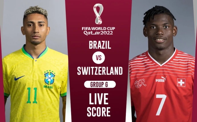 بازی برزیل سوئیس در جام جهانی 2022