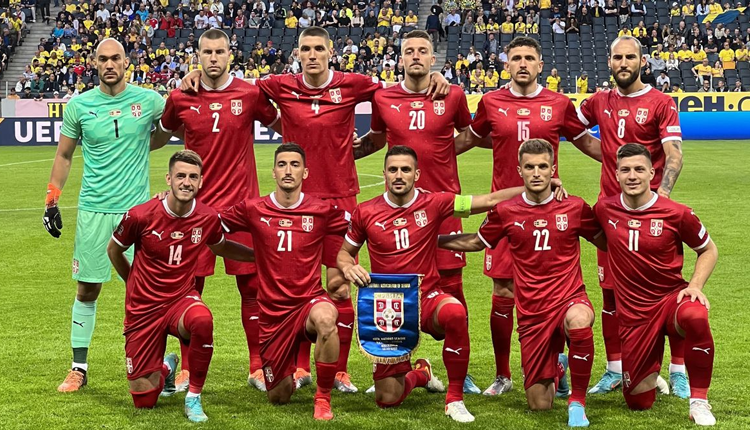 ترکیب تیم ملی فوتبال صربستان در مقابل تیم ملی فوتبال کامرون + عکس