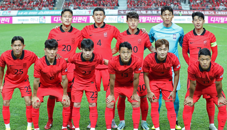ترکیب تیم ملی فوتبال کره جنوبی در مقابل تیم ملی فوتبال غنا + عکس
