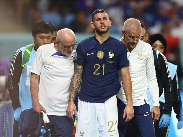 شوک دیگر به فرانسوی‌ها؛ هرناندز جام جهانی را از دست داد