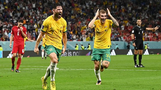 واکنش هواداران به صعود استرالیا در جام جهانی 2022 + عکس