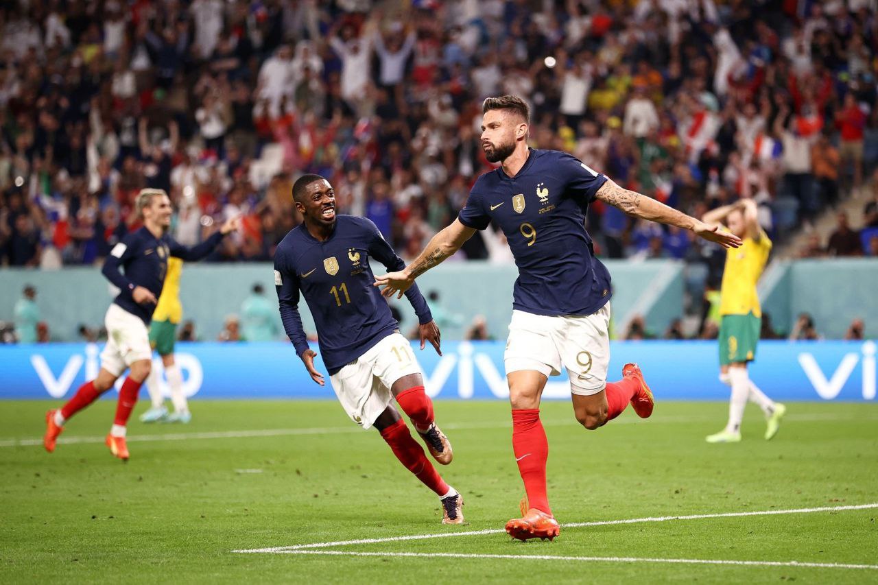 ترکیب تیم ملی فوتبال فرانسه درمقابل تیم ملی تونس + عکس