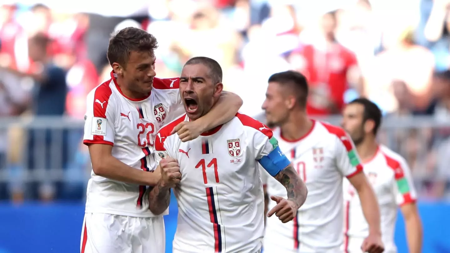 ترکیب تیم ملی فوتبال صربستان در مقابل تیم ملی فوتبال سوئیس + عکس