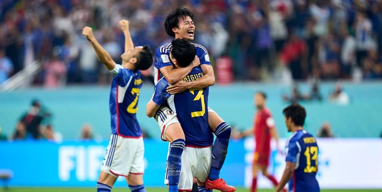 گل دوم ژاپن به اسپانیا صحیح است! + عکس
