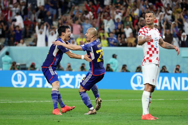 آمار تیم ملی فوتبال ژاپن درمقابل تیم ملی فوتبال کرواسی در یک هشتم نهایی