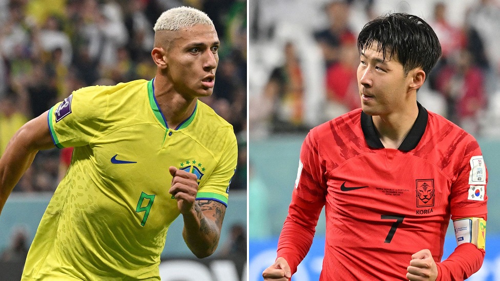 بازی برزیل کره جنوبی در جام جهانی 2022