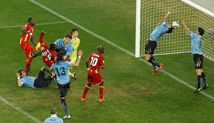 غنا اروگوئه جام جهانی ۲۰۱۰