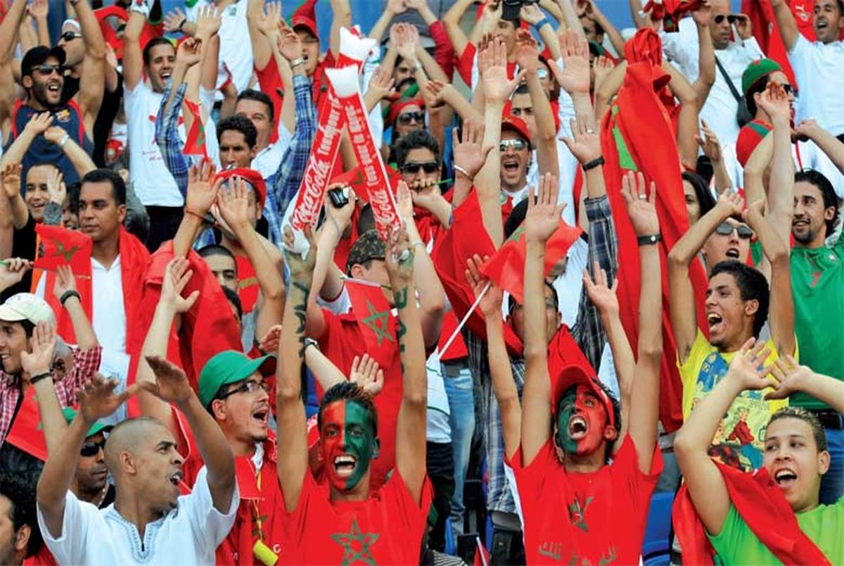 هواداران تیم ملی مراکش
