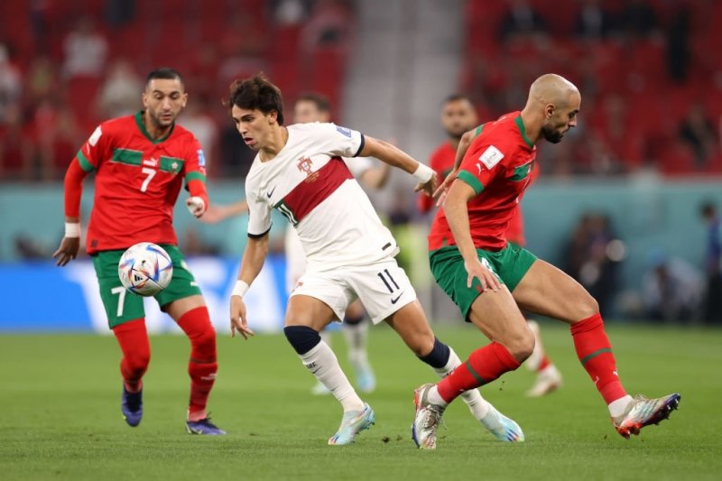 نتیجه بازی پرتغال و مراکش / وداع یاران رونالدو با قطر