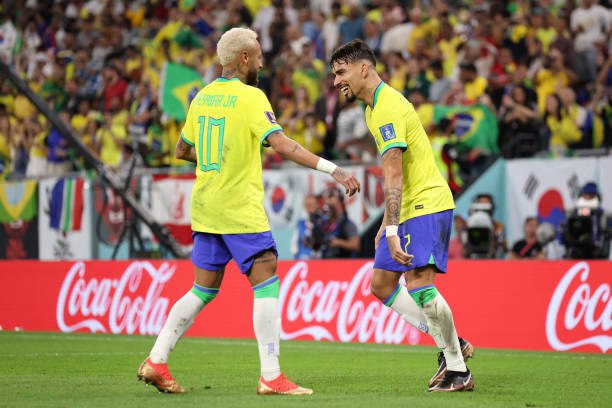 نتیجه بازی برزیل و کره جنوبی / برزیل در یک نیمه نسخه کره را پیچید