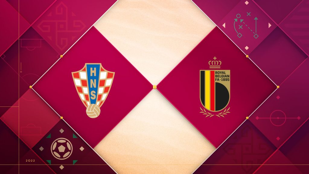 بازی بلژیک کرواسی در جام جهانی 2022