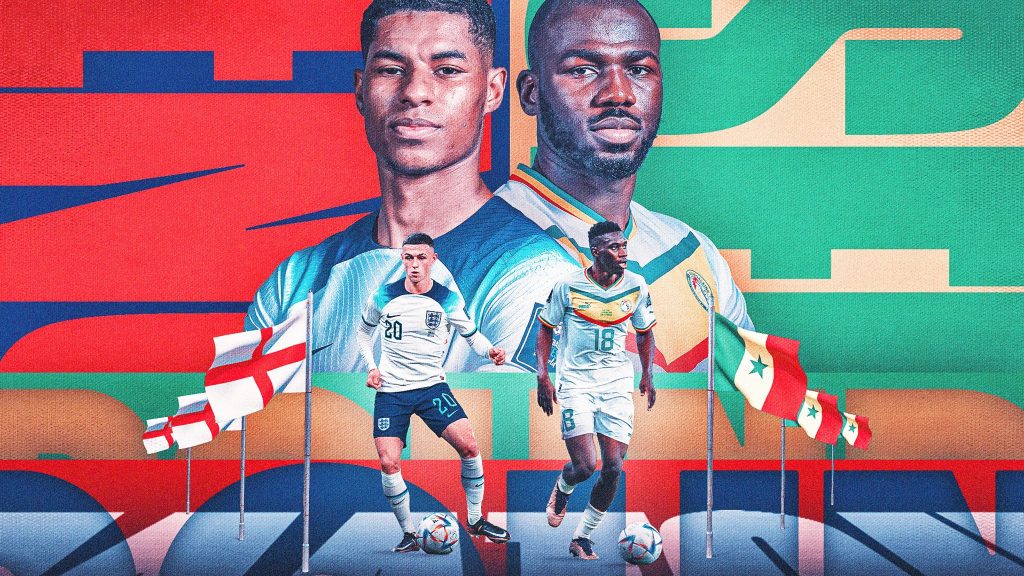 بازی انگلیس سنگال در جام جهانی 2022