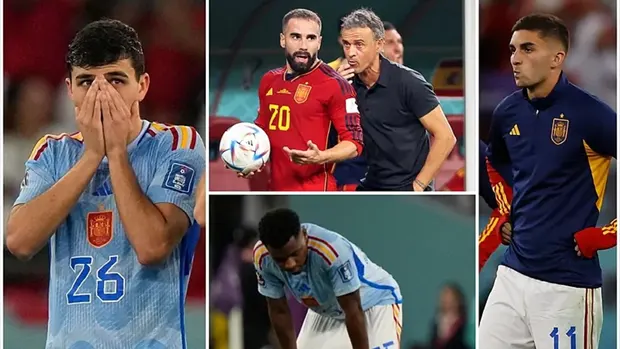 بررسی دلایل یک ناکامی ؛ 5 بازیکنی که اسپانیا را ناامید کردند