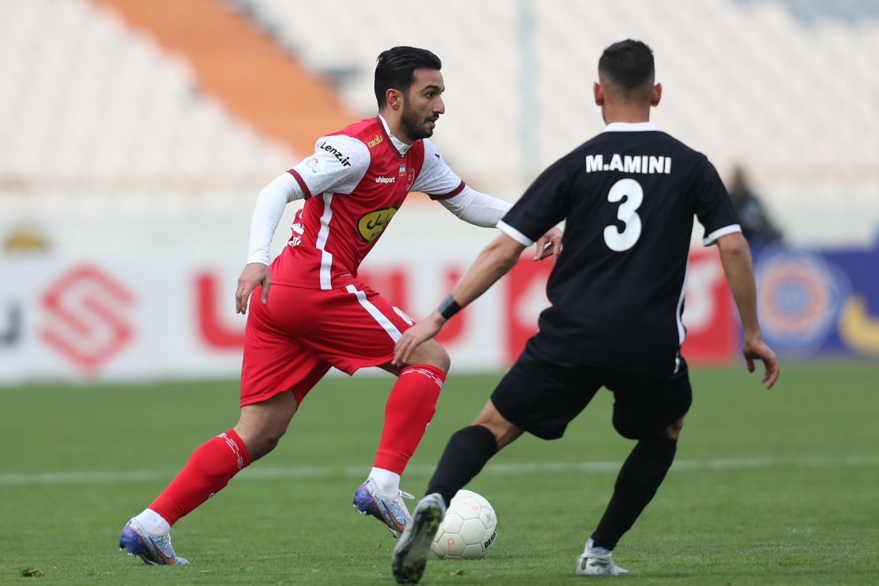 گزارش تصویری بازی پرسپولیس مقابل ون پارس اصفهان