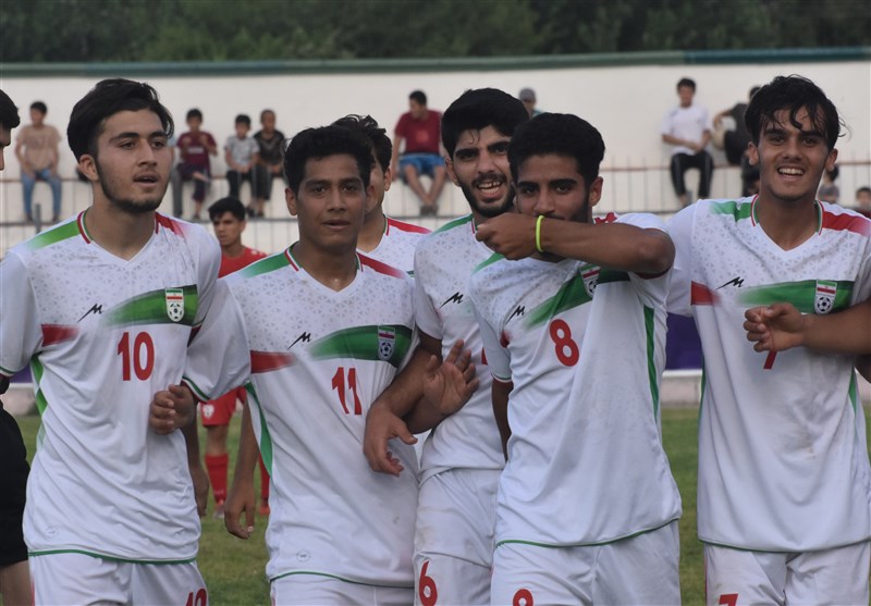 پیروزی تیم جوانان ایران مقابل ترکمنستان در تورنمنت کافا