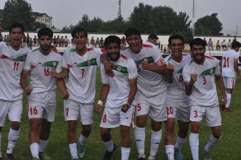 تورنمنت زیر ۲۰ سال کافا/ دومی ایران با پیروزی مقابل تاجیکستان