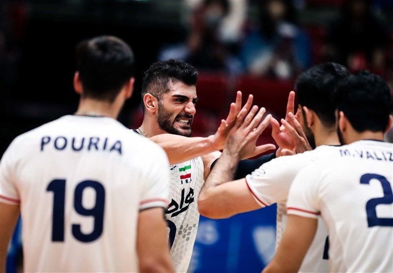 امین اسماعیل نژاد امتیازآورترین بازیکن والیبال ایران چین