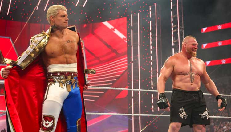 برنامه ویژه WWE برای کودی رودز و براک لزنر در سامراسلم 2023