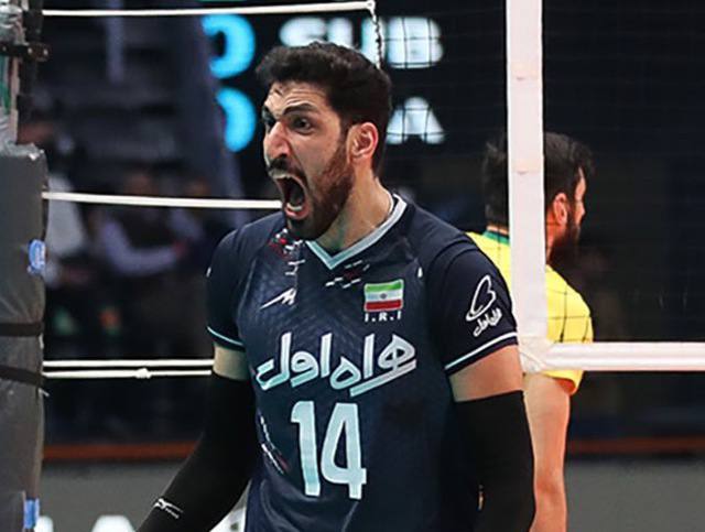 واکنش تند محمد جواد معنوی نژاد به خط خوردن از تیم ملی والیبال ایران + عکس