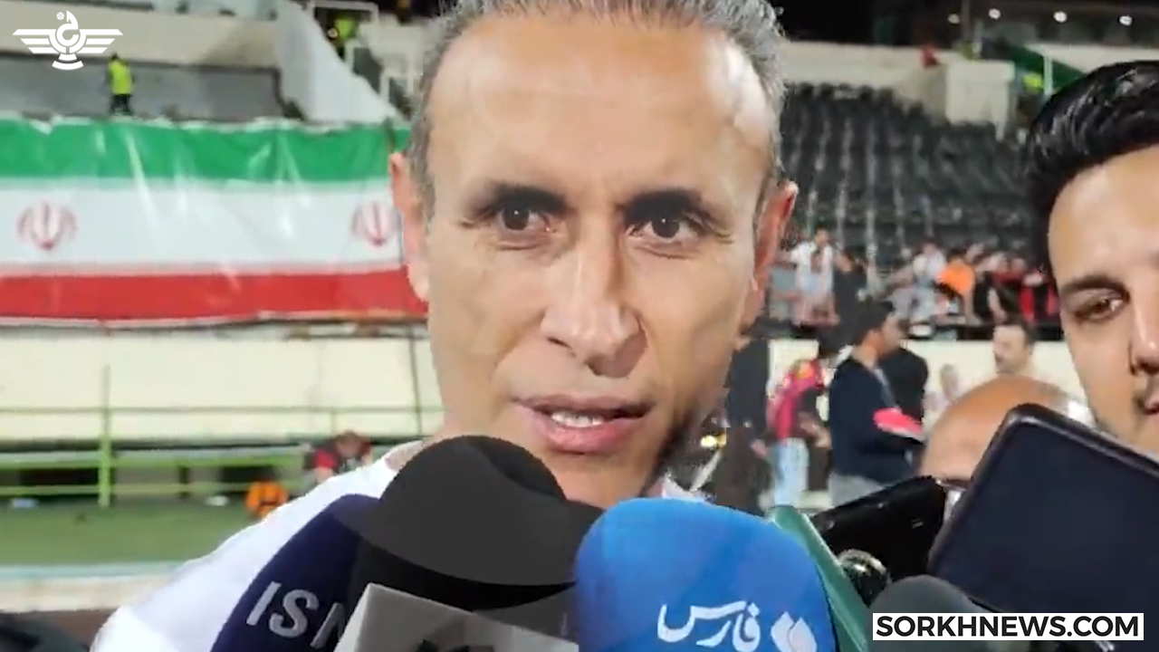 ویدئو صحبت های یحیی گل محمدی بعد از قهرمانی پرسپولیس در جام حذفی
