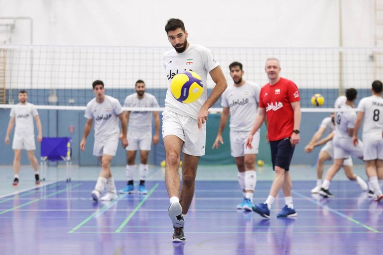ستاره‌های تیم ملی پا به توپ شدن ستاره‌های والیبال ایران