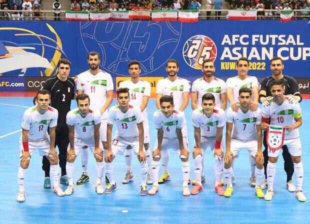 زمان و ساعت بازی های فوتسال ایران در جام ملت های آسیا مشخص شد