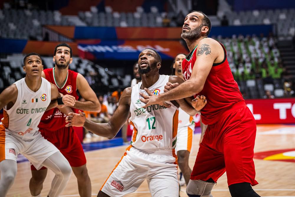 نتیجه بازی بسکتبال ایران و ساحل عاج در جام جهانی بسکتبال 2023