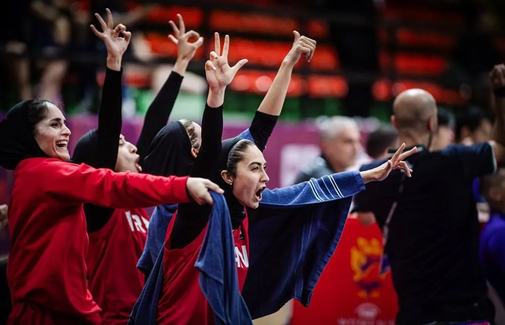 صعود تیم ملی بسکتبال بانوان ایران به فینال آسیا